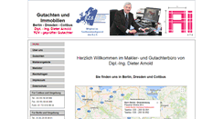 Desktop Screenshot of lausitzer-immobilien.de